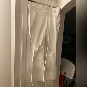 Hollister white vintage jeans sz 33 w